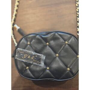Y & S Black Cross Body  NWT
